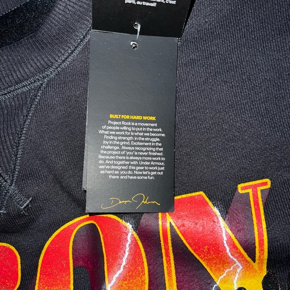 Under Armour Short Sleeve Graphic Terry Crewneck - Picture 4 of 5